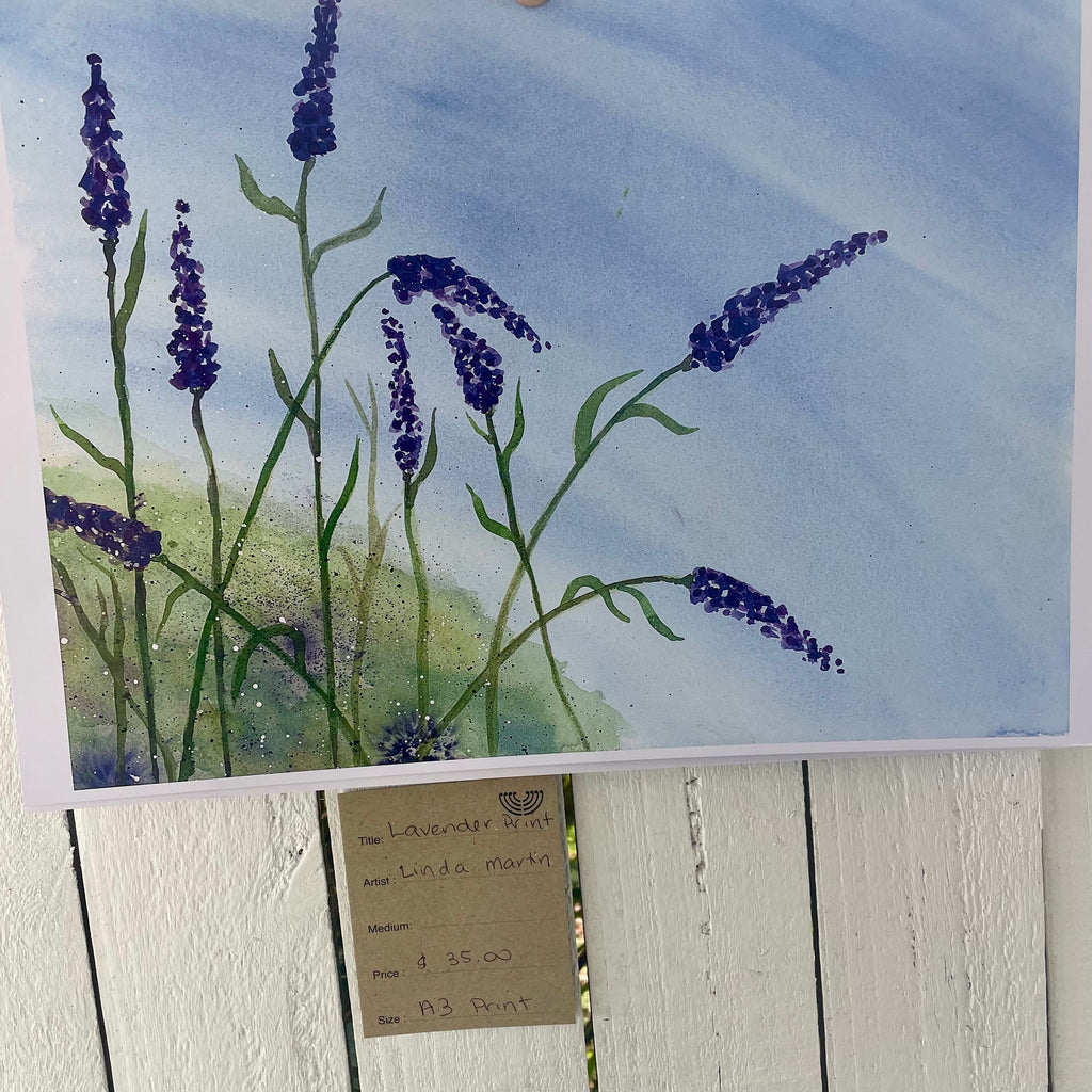 Add on | Lavender art print A3