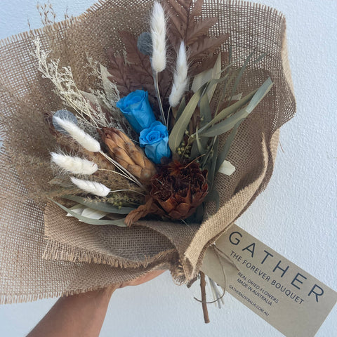 Dried Flower Bouquet | Blue Heaven