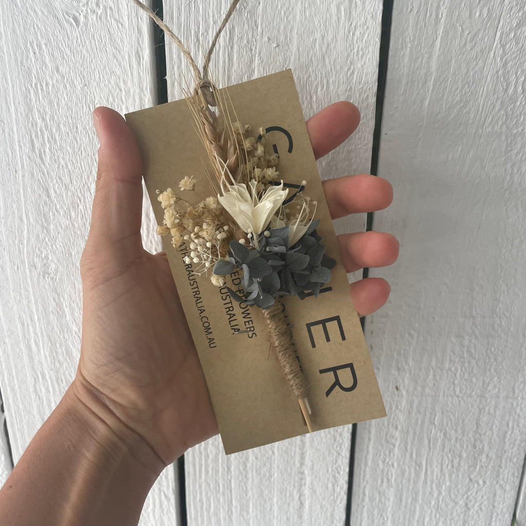 Formal Buttonhole | Pewter