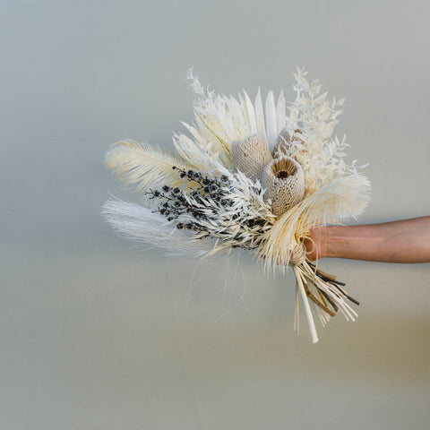 Bridesmaid Bouquet | Blanc de Blanc - Gather Australia 