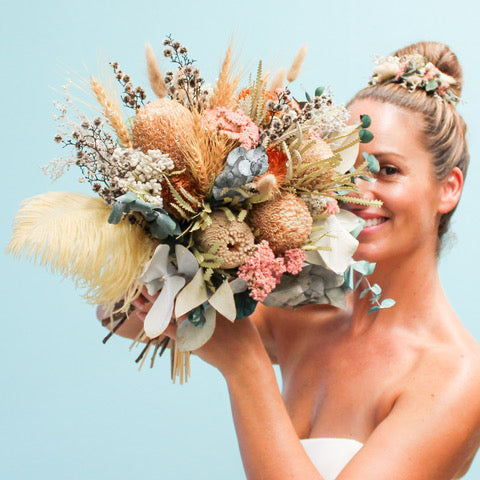 Bridal Bouquet | Blushing Bride - Gather Australia 