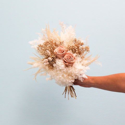 Bridesmaid Bouquet | Vintage Cream