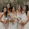 Bridesmaid Bouquet | Pewter